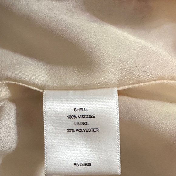 A Love A Elegant Red and Cream Jumpsuit with Wide-Leg - Picture 7 of 7